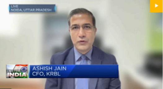 Media interaction Interaction of Mr. Ashish Jain, Chief Financial Officer with CNBC...