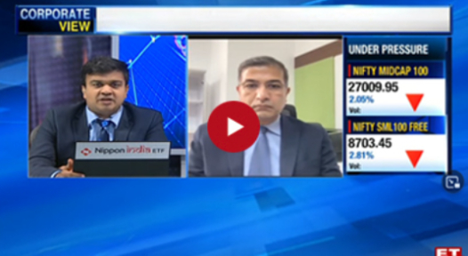 Media interaction Interaction of Mr. Ashish Jain, Chief Financial Officer with ET...