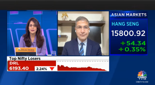 Media interaction Interaction of Mr. Ashish Jain, Chief Financial Officer with CNBC...