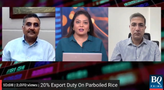 Media interaction Interaction of Mr. Ashish Jain, Chief Financial Officer with BQ...